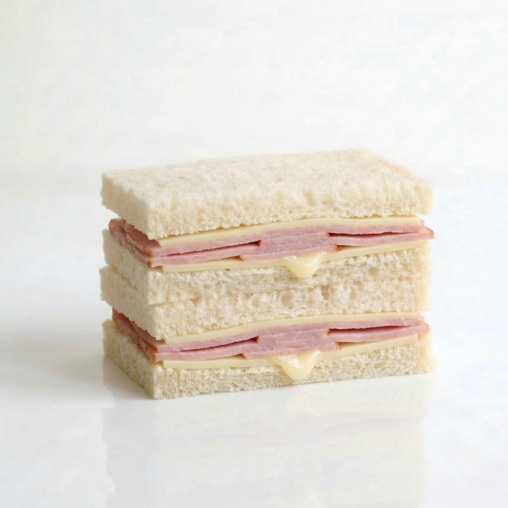 Sándwich de jamón y queso
