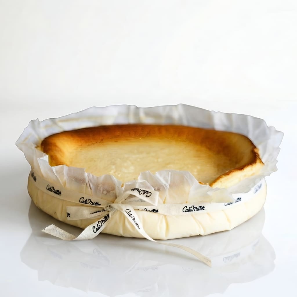 Tarta de queso fluida de queso