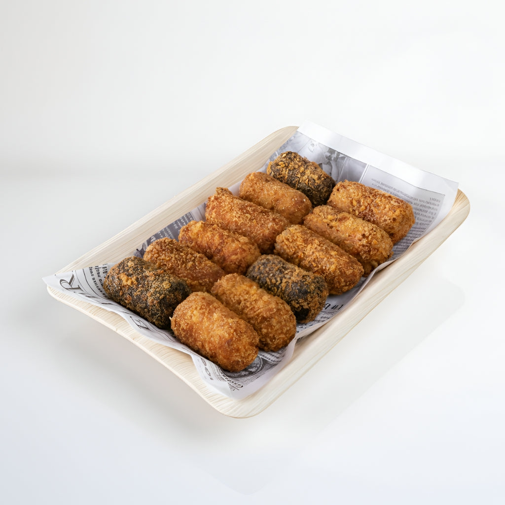 Bandeja de croquetas variadas