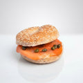 Bagel de salmón