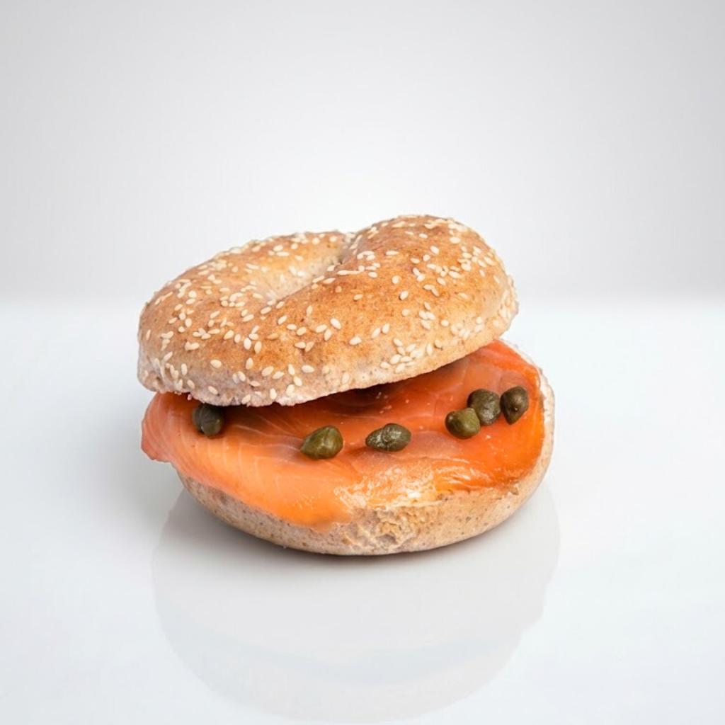 Bagel de salmón