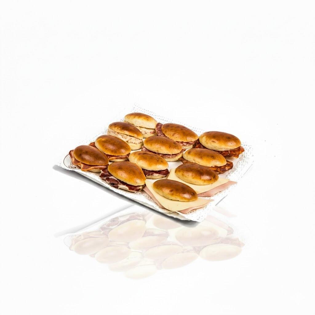 Bandeja de medias noches ibéricas