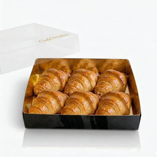 Bandeja de mini croissants