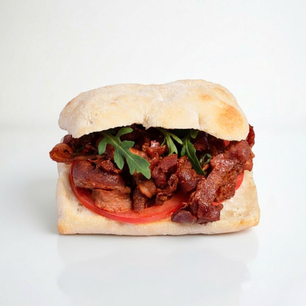 Focaccia de cochinilla