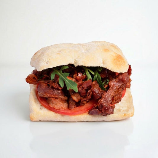 Focaccia de cochinilla