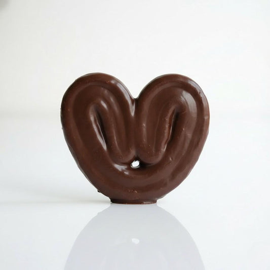 Palmera de hojaldre de chocolate