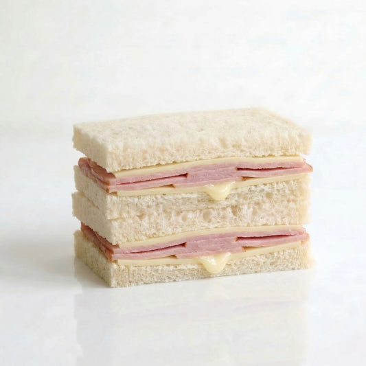 Sándwich de jamón y queso